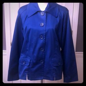 Chico’s Blue jacket size 2